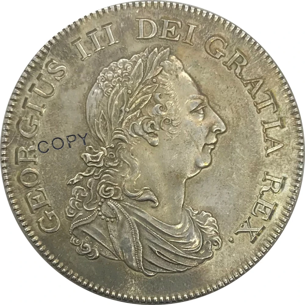 1804 Британский жетон Джордж III Банка Англии один доллар пять шиллеров Серебряная
