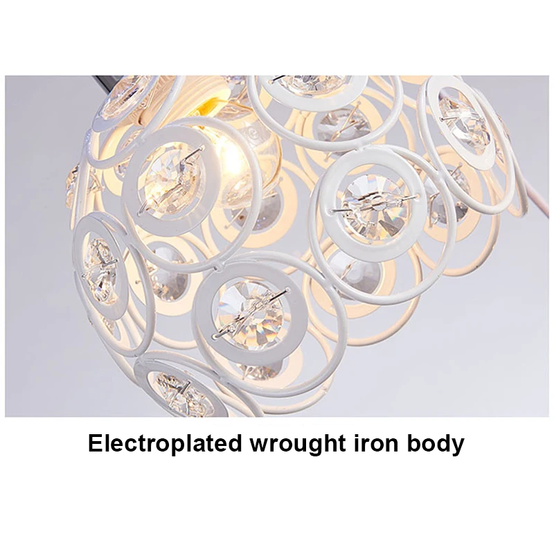 Eusolis moderna lámpara colgante brillo Pendente Para Quarto Luces Decorativas colgante Luz de iluminación Interior Lampadari