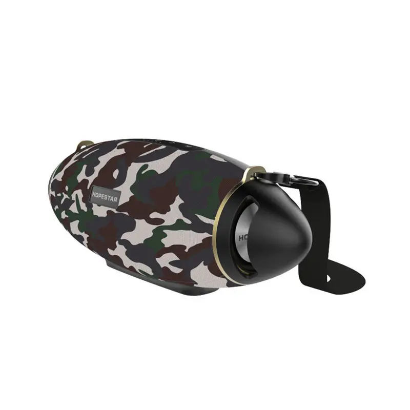 Army Green AABB-Hopestar H20 регби 30 Вт Bluetooth динамик Колонка ПК беспроводной портативный мини Водонепроницаемый мега бас стерео открытый сабвуфер T - Цвет: Army Green