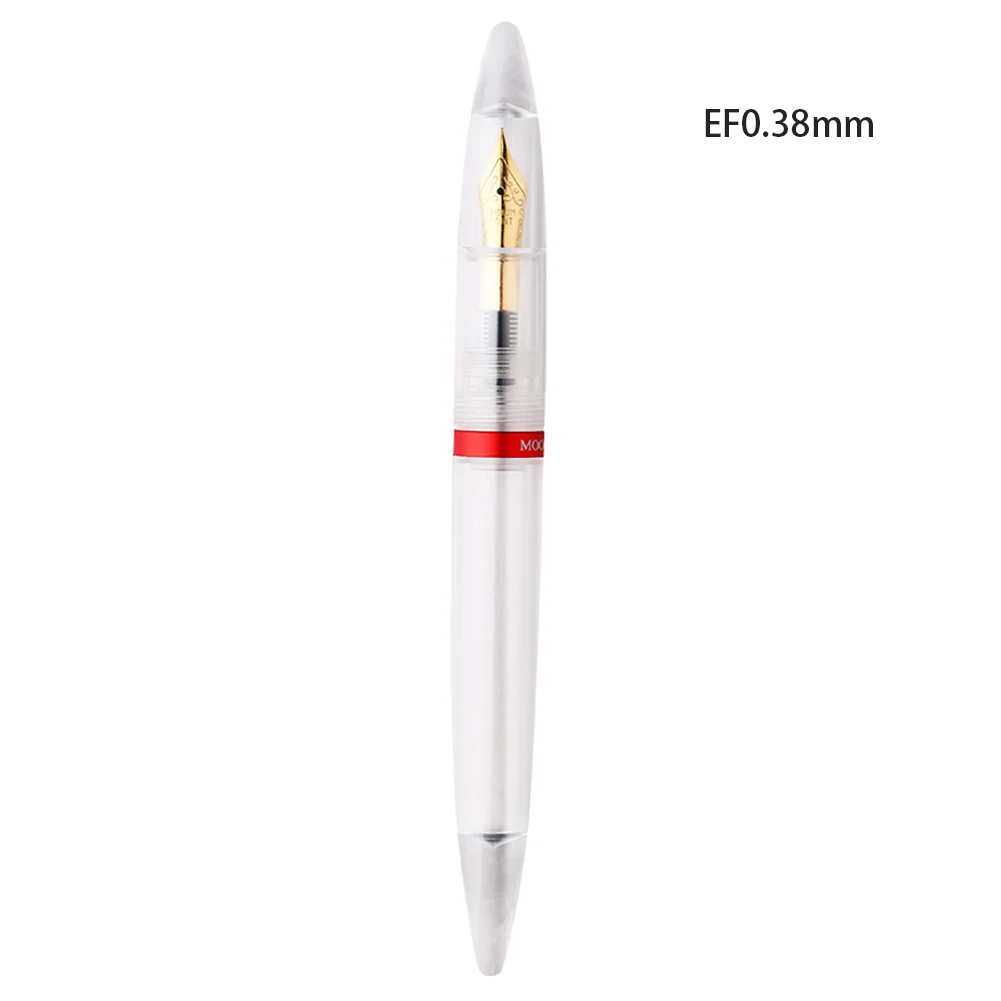 

School Leak Resistance Transparent Office Writing Fashion Students Smooth Large Capacity Gifts Eye Dropper Ink Fountain Pen