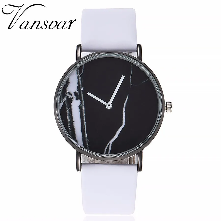 

Unisex Women Men Fashion Creative Marble Dial Quartz Watches Leather Strap Wristwatches Clock Relogio Feminino Dropshipping