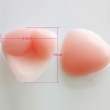 Силиконовые накладки для бюстгальтера, женские накладки для груди, женские невидимые накладки для бюстгальтера с эффектом пуш-ап