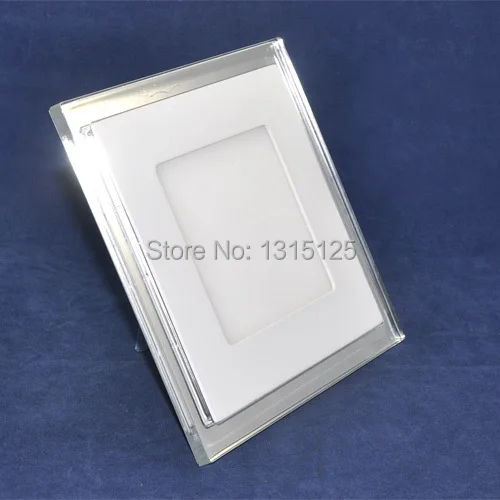 Квадратный светодиодный светильник SMD3528 15 Вт двойной цвет (синий + теплый)