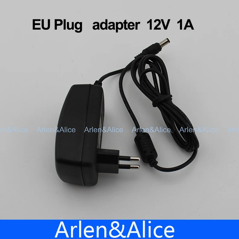 

12W AC 100-240V to DC 12V 1A Switching Power Supply Converter Adapter EU Plug
