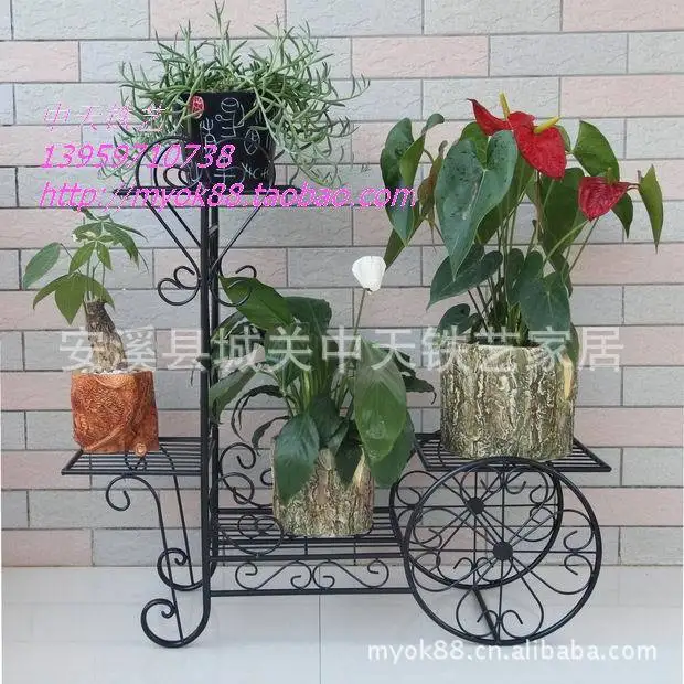 Hierro flor factory direct metal / soporte de flor de hierro marco de