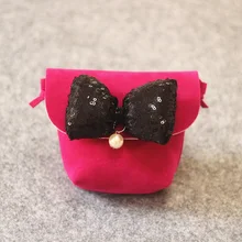 

PU Nubuck leather bow cute women coin purse children organizer wallet small money pouch bolsa carteira feminina bolso for girls