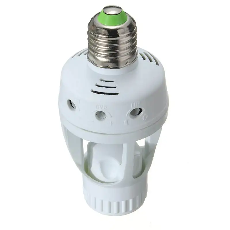 AC 110-220V 360 градусов PIR индукционный движения Сенсор ИК инфракрасный человеческого E27 розетка переключатель Базовая Светодиодная лампа светильник держатель лампы