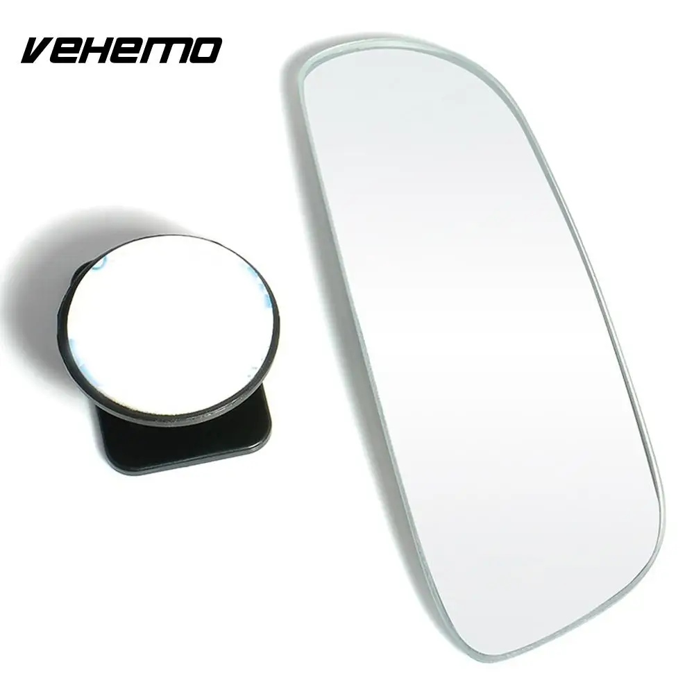 Vehemo 360 Degree Blind Spot Mirror Car SUV Convex Mirrors Adjustable