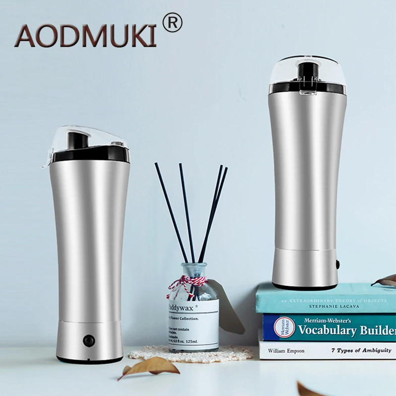 

Electric whey Protein Shaker bottle water bottle for water Outdoor Gym Sports Fitness Training Drink Powder Milk Mixer Cup