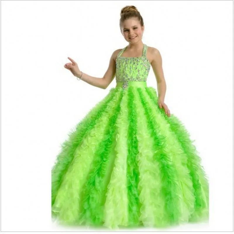 bright flower girl dresses