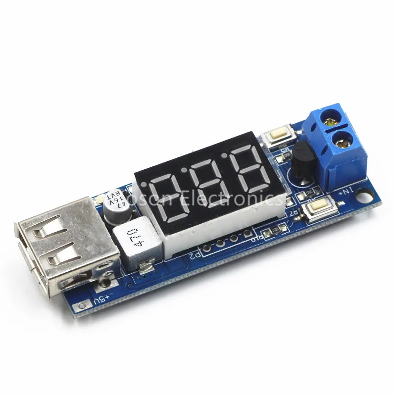 5 V Step понижающий модульный светодиодный экран с usb зарядным устройством для