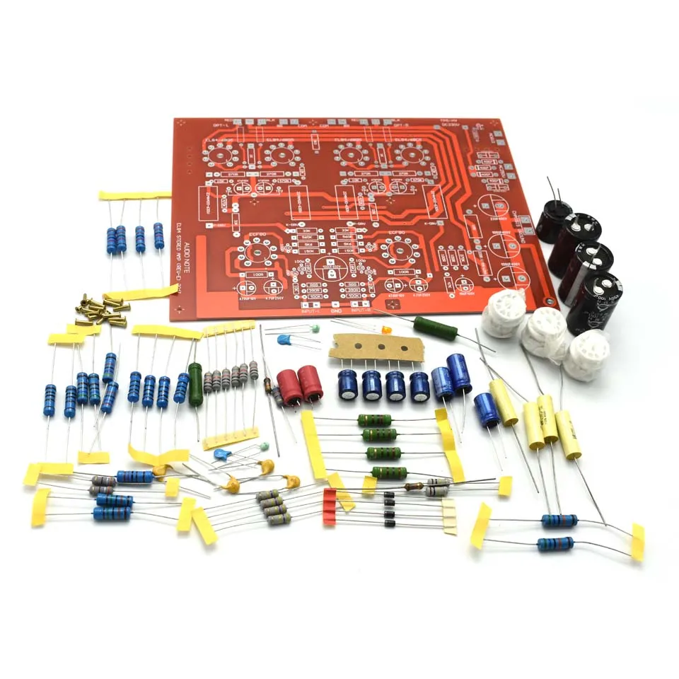  Hallo-End Stereo Push-Pull EL84 Vakuum Rohr Verstärker PCB DIY Kit AUDIONOTE PP Schaltung mit kapaz
