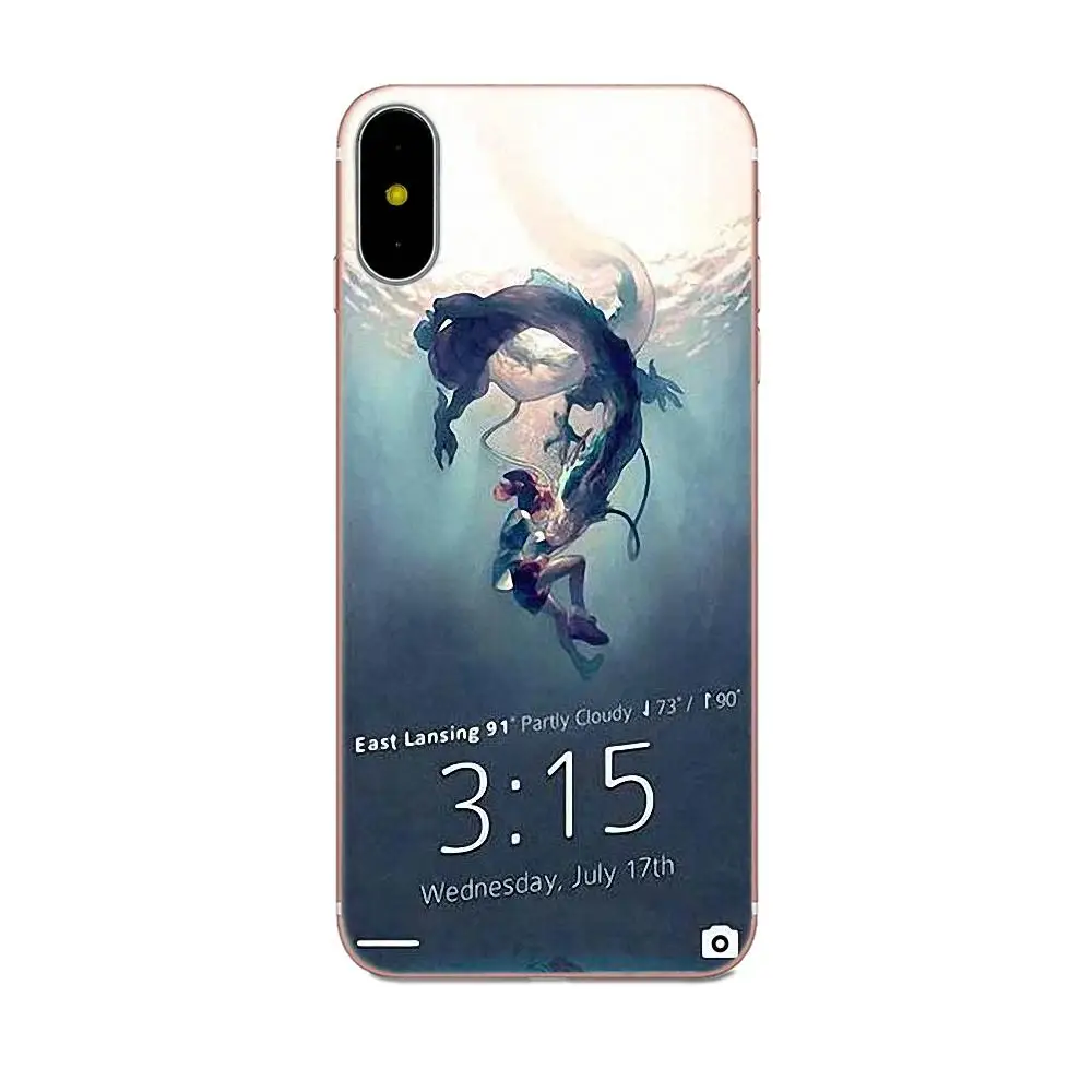 Студия Ghibli Аниме Унесенные спирали аниме для Moto G G2 G3 G4 G5 HTC 530 626 628 630 816 820 One A9 M7 M8 M9 M10