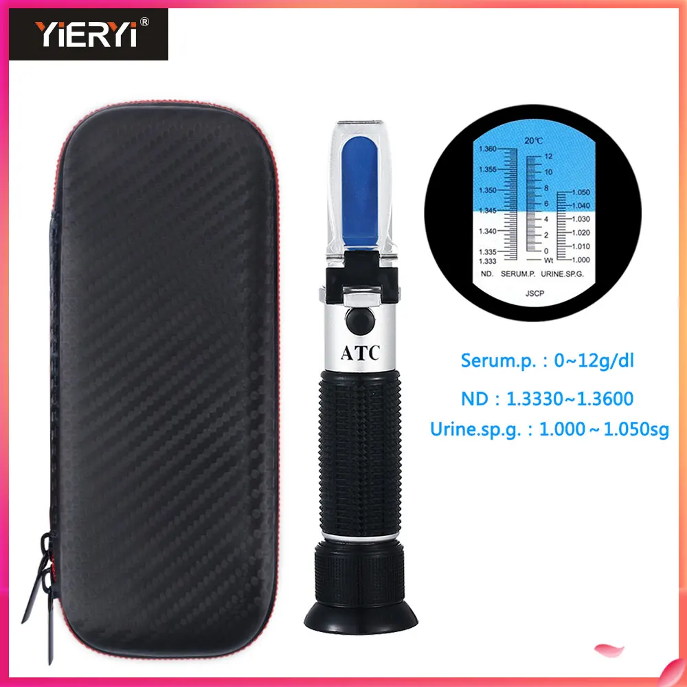 Yieryi جديد الطبية الإنكسار الهيموجلوبين اختبار السريرية الإنكسار البول الثقل النوعي اختبار مع حقيبة أدوات شخصية