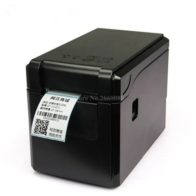 

POS Printer Thermal 58mm Thermal Bar Code Label Printer and Receipt Printer Clothing Tag Price Label Sticker Printer