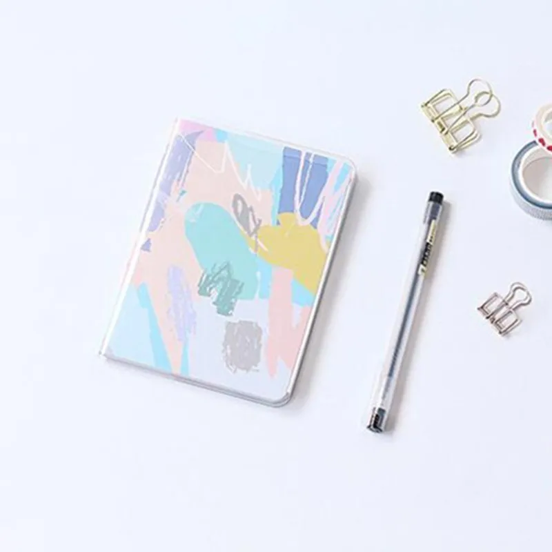 1 шт. A6 Kawaii PVC блокнот Bullet Journal Sketchbook милый дневник еженедельник блокнот офисные школьные канцелярские принадлежности 016033 - Цвет: Graffiti-A