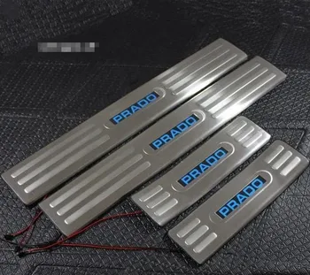 

New LED stainless steel greeter pedal threshold prado 2010 FJ150