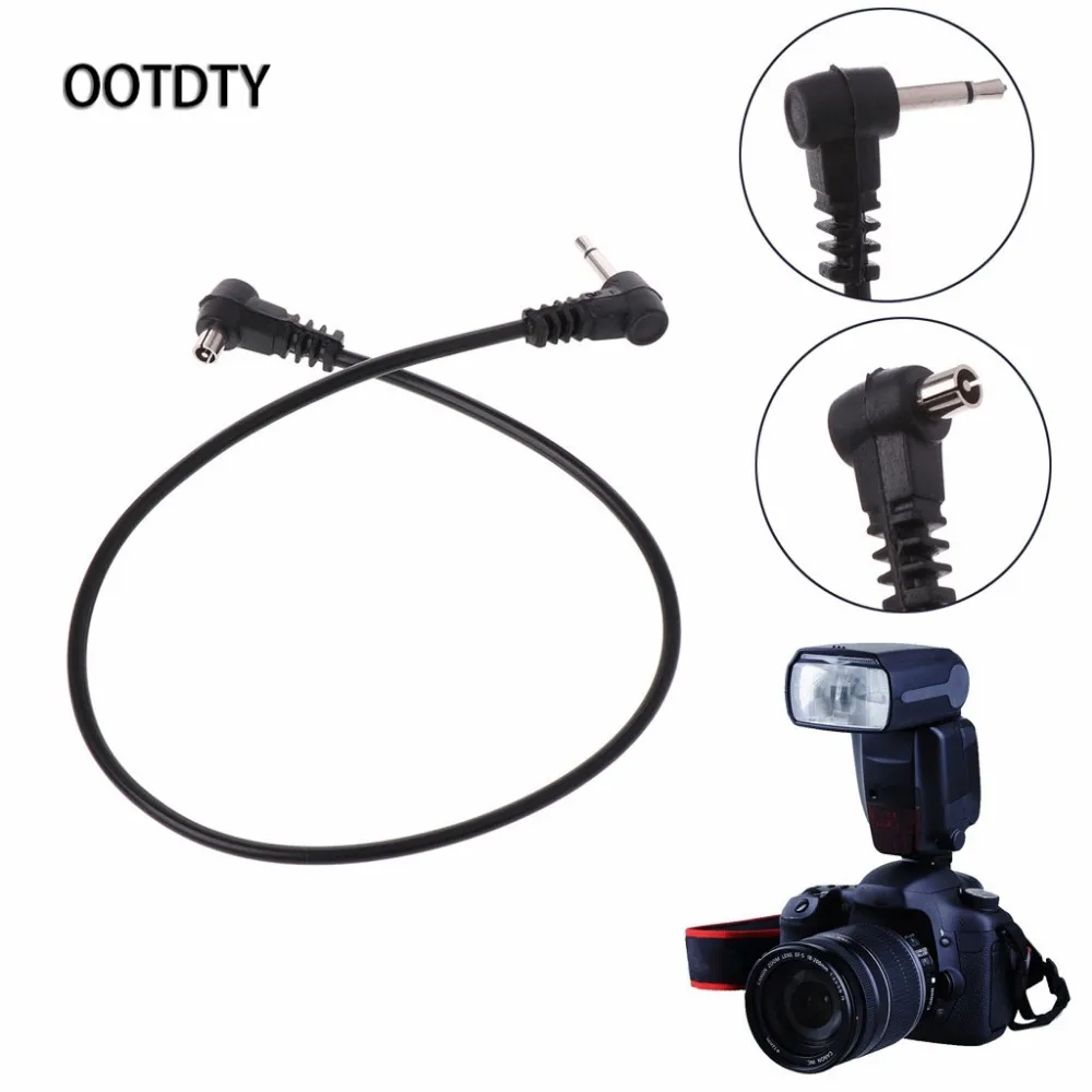 

PC Sync Cables 30cm 12'' 2.5mm 1/8" Cord Plug Jack for Male Flash Trigger Camera