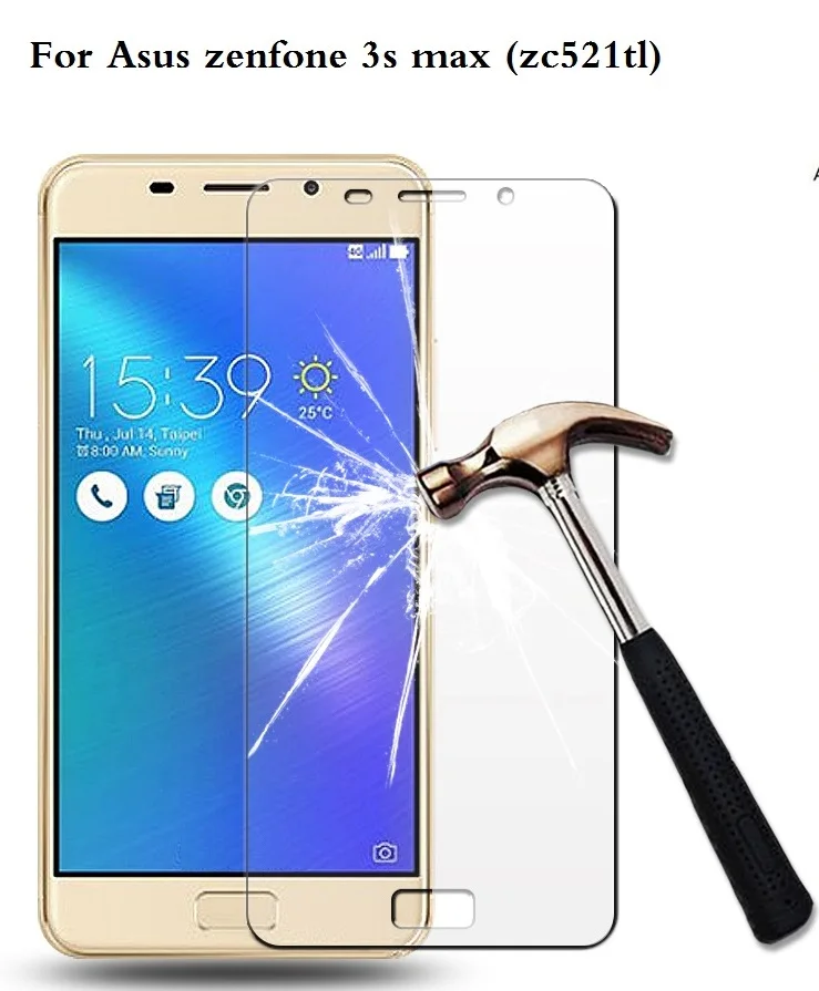 Защитное стекло для Asus zenfone 3 s max zc521tl защита экрана 9H 2.5D премиум пленка asus