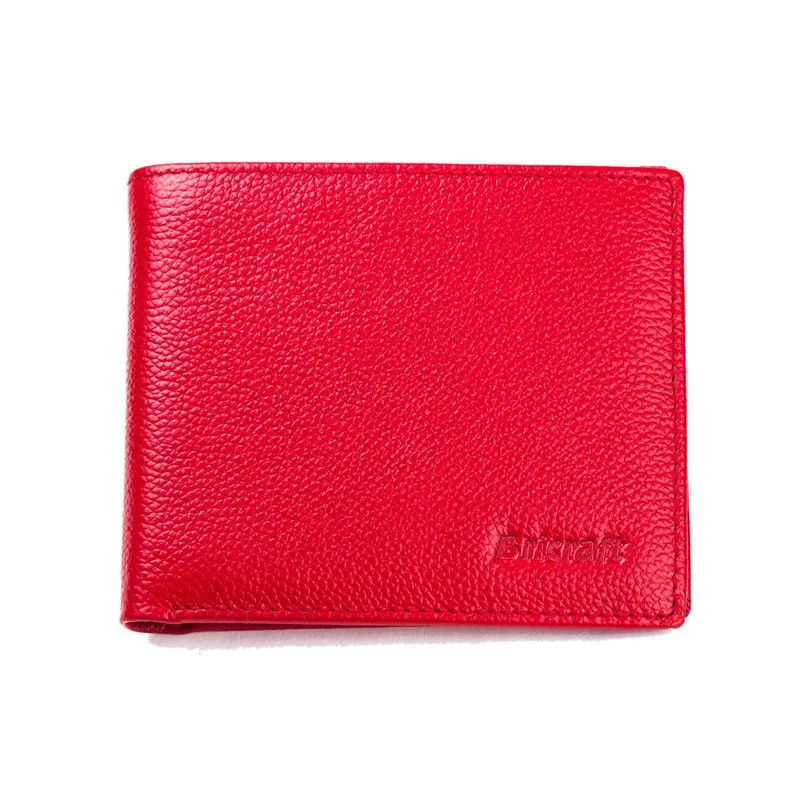 Minimalist Lady rfid Wallet SafeKeep Real Leather Clutch No Zipper Bifold Money Bag Free Shipping 1