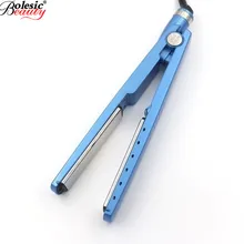 Тип предотвращения потери титановый выпрямитель для волос ионный водонепроницаемый плоский утюги профессиональный выпрямитель с турмалином влажный/сухой