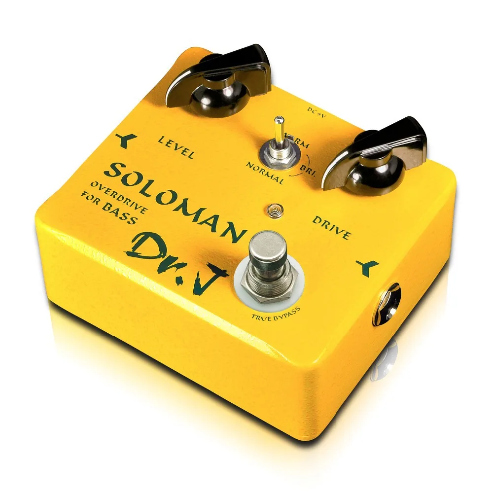 Dr. J D52 Soloman Bass Overdrive Effect Pedal Professional Guitar Accessories Electric Bass efeito True Bypass Dr. J D52 Soloman Bass Overdrive Effect Pedal Professional Guitar Accessories Electric Bass efeito True Bypass