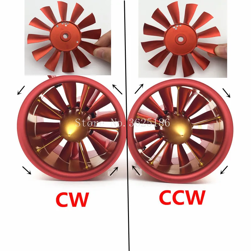 1 шт. металлический JP 70 мм воздуховод вентилятор EDF Jet 12 лопастей 4 s-6s Lipo двигатель электрический для RC модель самолета аксессуары части 3055 2250KV