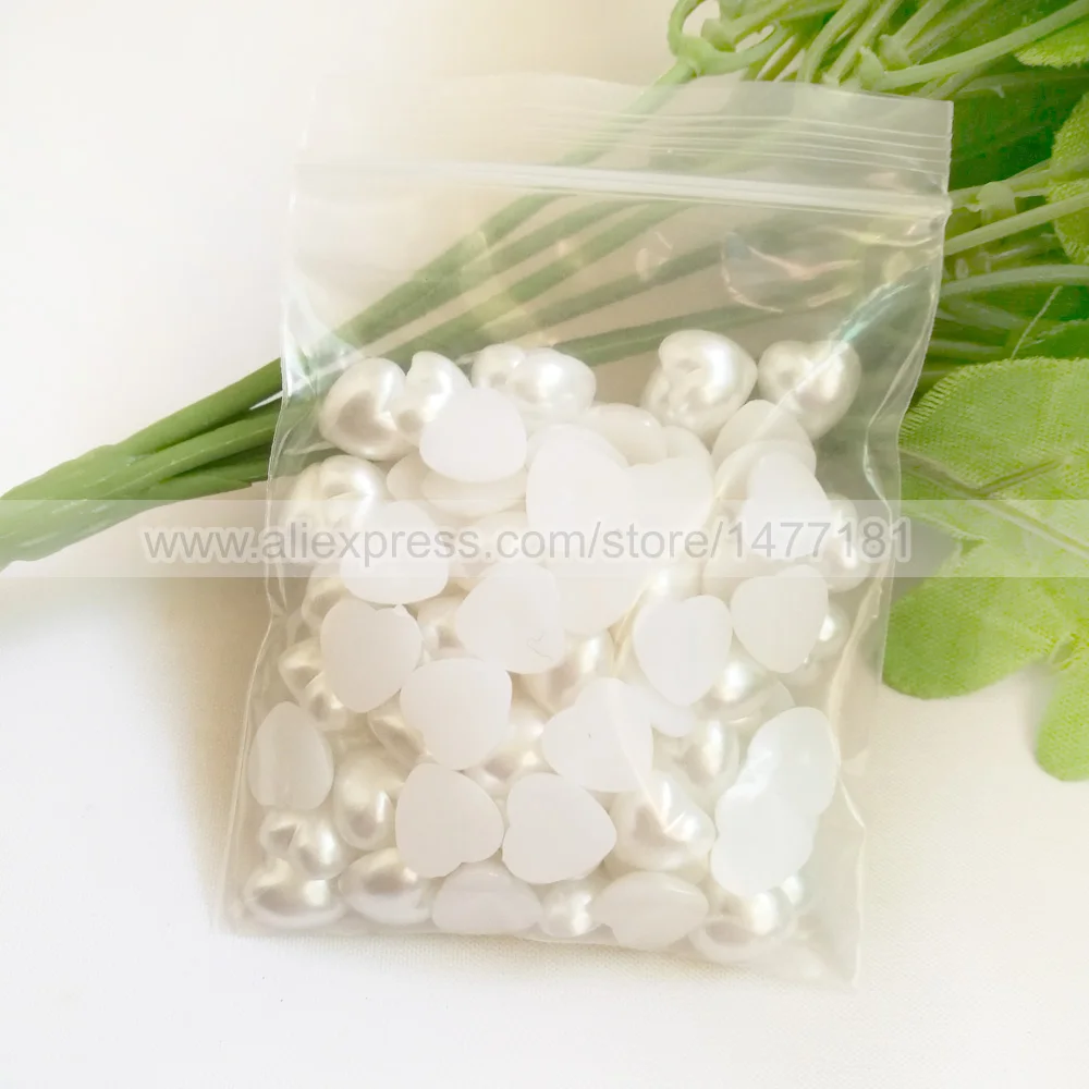 Heart Shaped Pearls 10mm 2