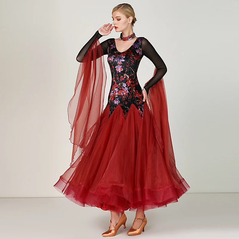 ballroom dance competition dress dance wear ballroom waltz dress rumba costumes ballroom dancing