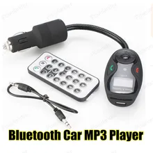 Bluetooth автомобильный комплект fm-передатчик Hands Free AuxMp3 плеер модулятор с светодиодный дисплей Портативный двойной USB зарядное устройство fm-передатчик