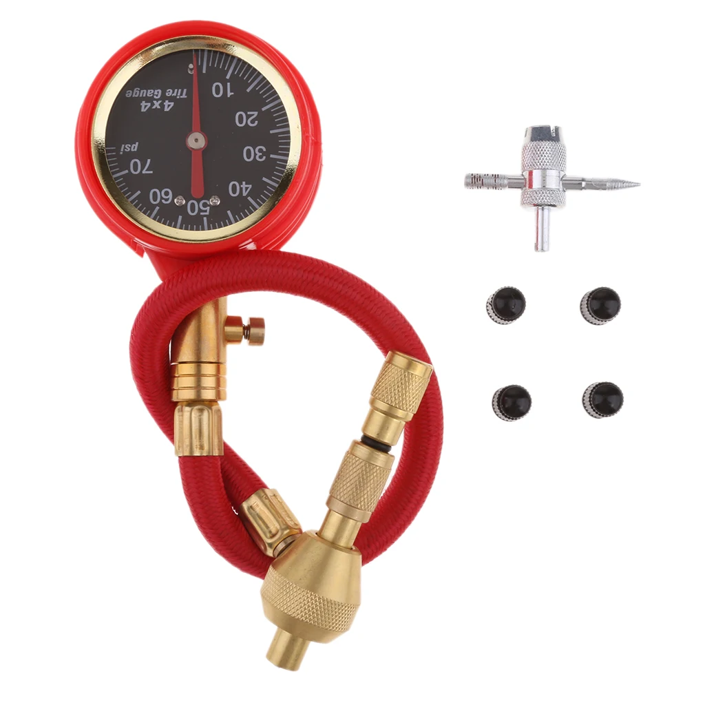 

Adjustable Automatic Tire Tyre Deflator Kits with Valve Caps & Cores Tool for Automobile Auto Car Truck