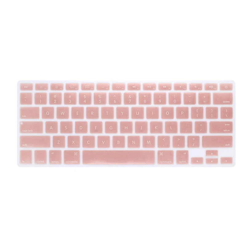 Силиконовая защитная накладка на клавиатуру для Apple Macbook Pro MAC 13 15 Air мягкие