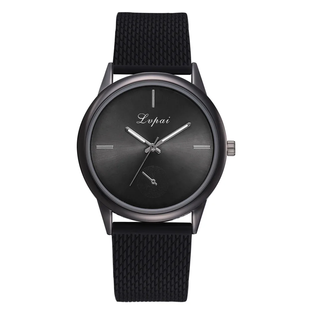 Lvpai Women's Casual Quartz Silicone strap Band Watch Analog Wrist Watch For Fashion Woman Clock