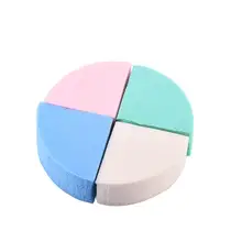 4 шт. треугольник влажный и сухой макияж губка затяжки основа пудра Жидкий крем для лица косметический спонж затяжки инструменты для макияжа