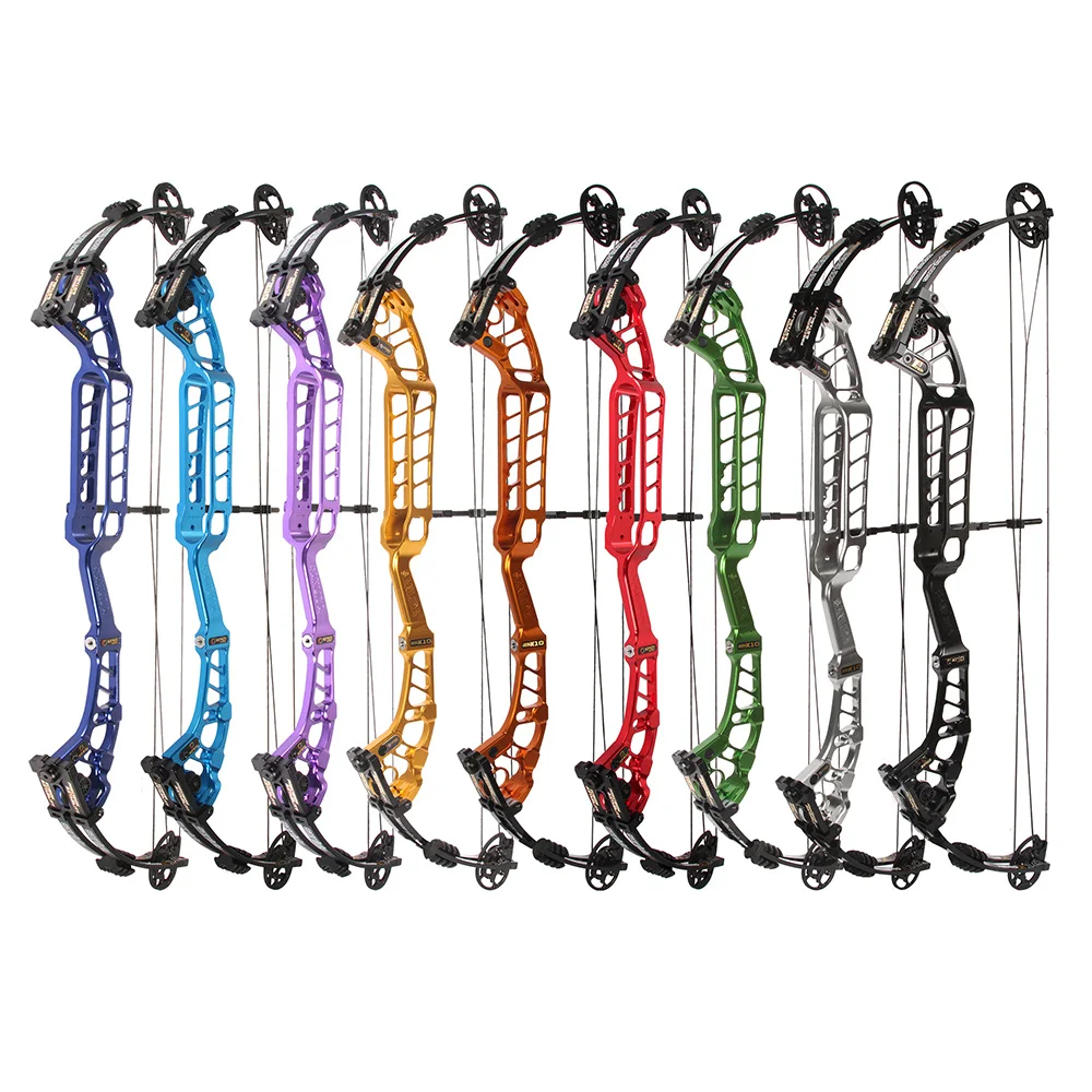 

Sanlida Archery Hero X10 High-End Target Compound Bow ATA 40" 50-60lbs 330FPS Hunting Shooting Outdoor Sport Free Shipment