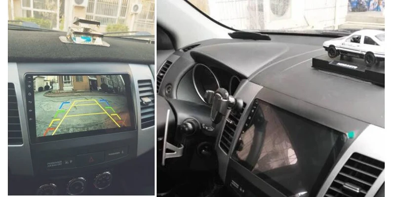 mitsubishi outlander android car dvd car radio outlander 9inch 10inch radio gps   (7)