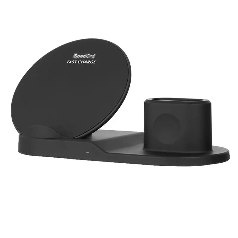 3в1 Беспроводная зарядная док станция для iPhone Airpods Apple Watch Samsung Galaxy S9 +/S9/S8/S7