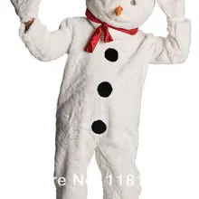 Маскарадный Рождественский костюм снеговика Модный на заказ костюм аниме маскарадные костюмы маскот тема маскарадный карнавальный костюм