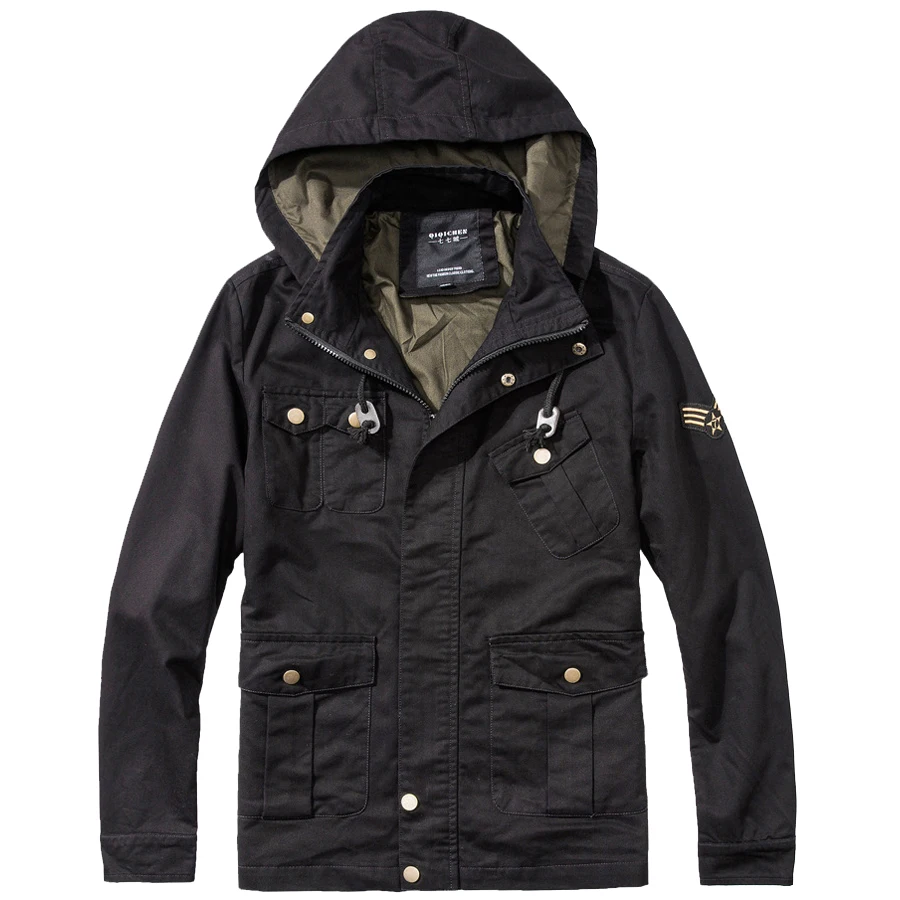 Мужская куртка размера плюс 6XL на весну и осень, военная ветровка, тактическая Повседневная армейская куртка, Мужская Новая верхняя одежда, пальто