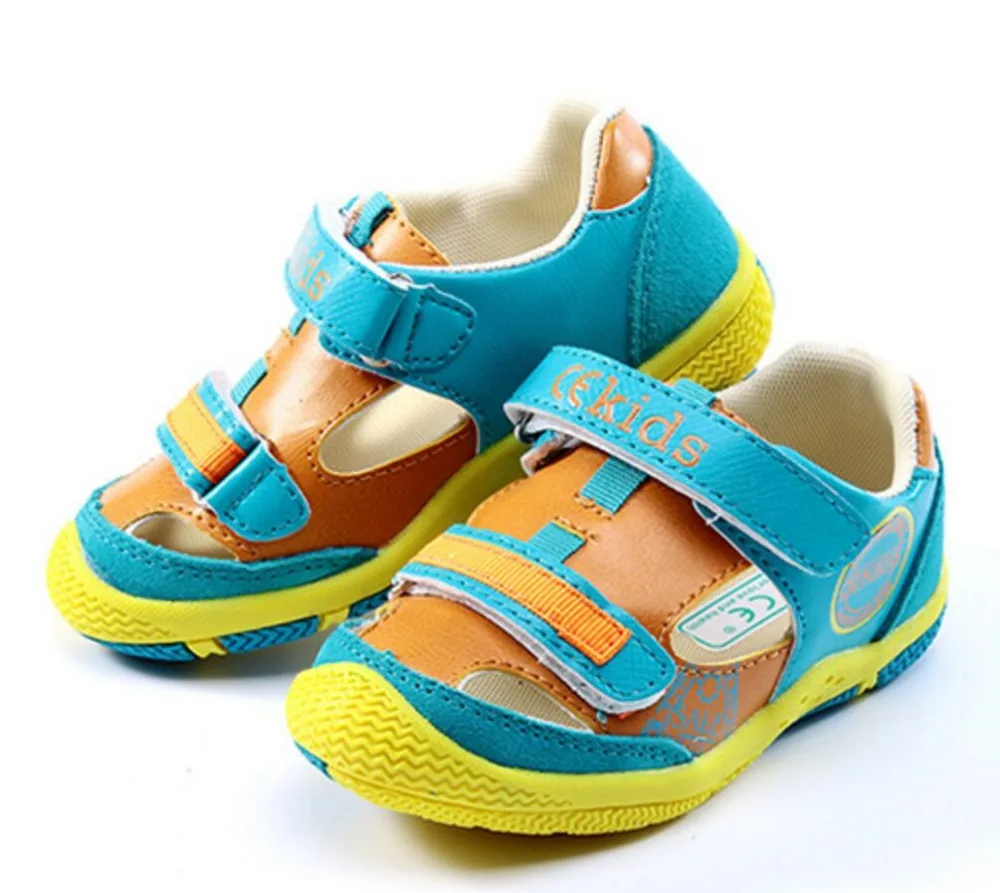Baby Boys Toddler Shoes PU Leather Hollow Out Breathable Fashion Boys