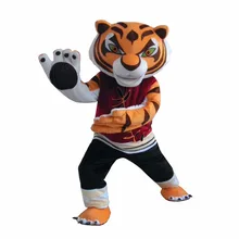 Тигрица кунг-фу костюм талисмана тигра для взрослых панда друг Crtoon костюм талисмана для взрослых продажи Хэллоуин Вечерние