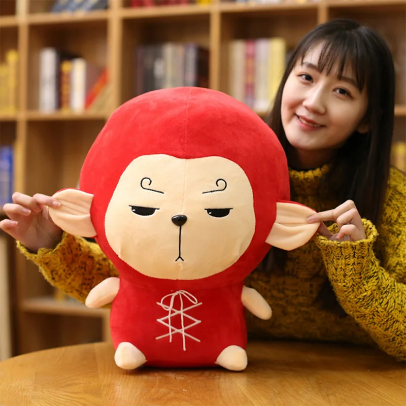 18/30cm Flower Travel Hwayugi Monkey Kawaii Pillow Goku Korean TV A Korean Odyssey Star Plush Toy Stuffed Cushion