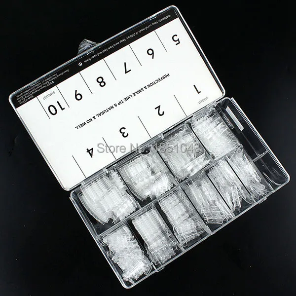 Накладные ногти 500 шт в коробке мозаика ногтей советы продукты для ногтей