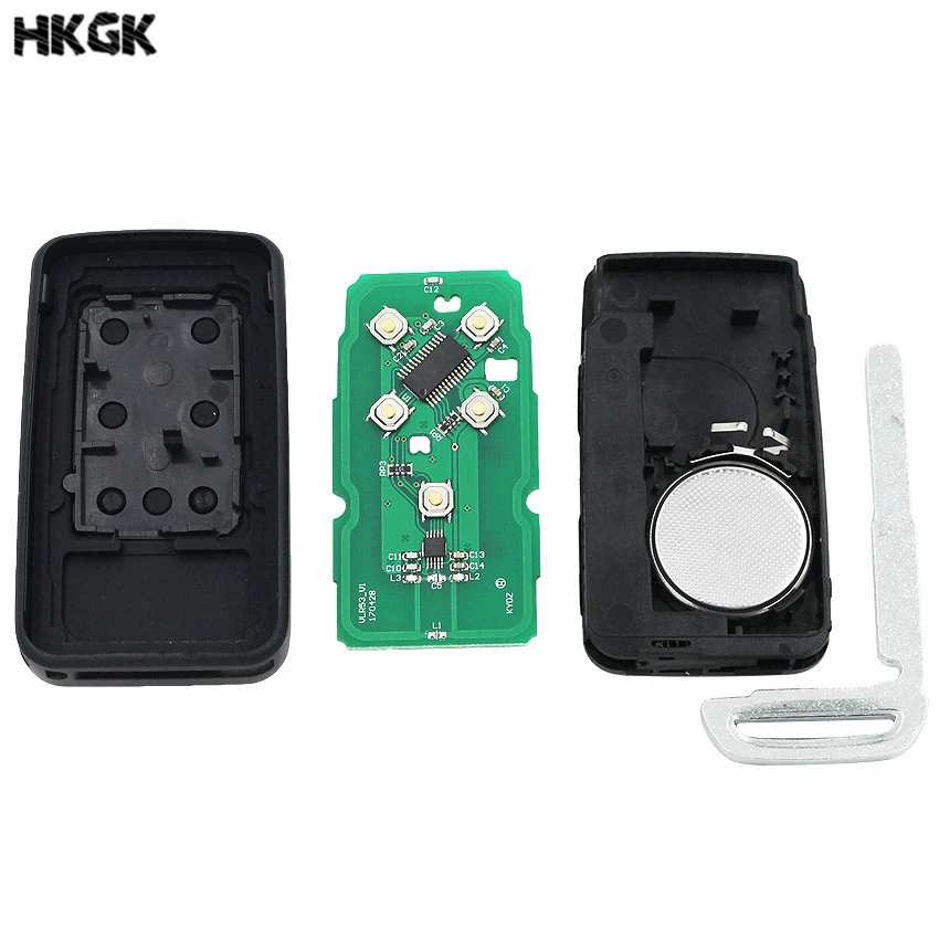 4-1-5-Button-Smart-Car-Key-Fob-KYDZ-Remote-Key-434Mhz-ID46-Chip-for-Volvo
