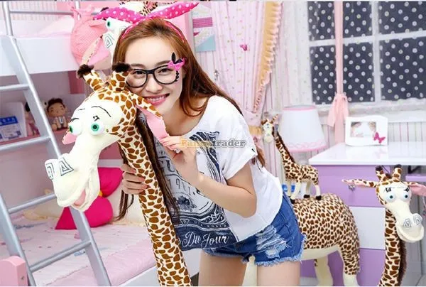 Fancytrader Biggest 71'' 180cm Super  Soft Plush Stuffed Madagascar Giraffe, Free Shipping FT50155 (5)