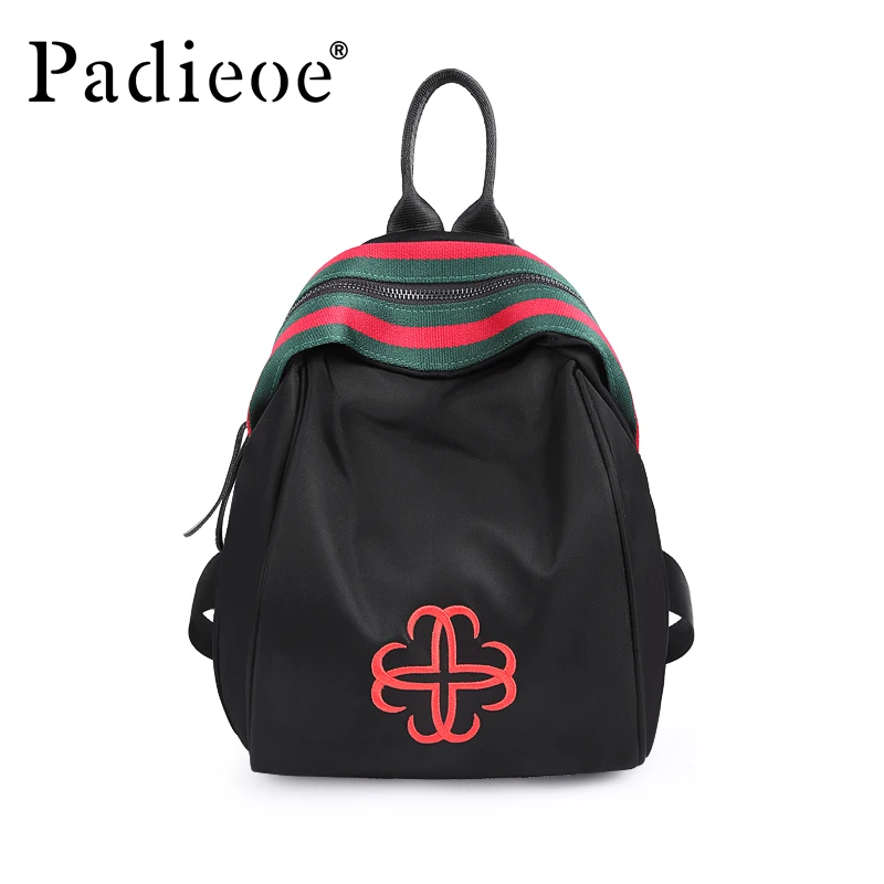 

Padieoe mini backpack bags for women backpack waterproof school bookbag nylon Retro fashion travel luxury