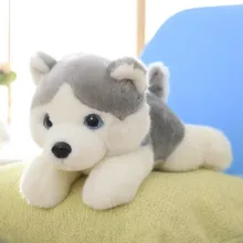 lovey gray husky about 35 cm soft toy dog plush toy, birthday gift x138