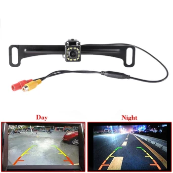 

Car Rear View Camera Reverse Backup Camera License Plate 12 IR LED Night Vision