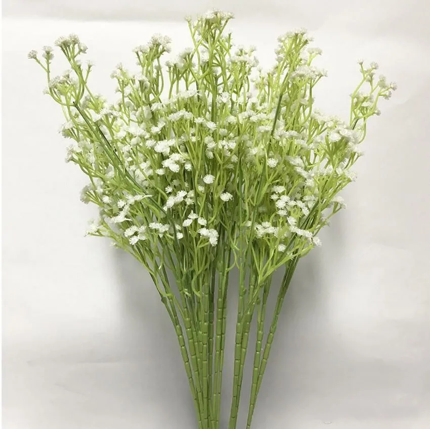 Gypsophila шелковые детские дышащие Искусственные цветы из шелка растения для дома