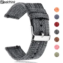 Нейлоновый ремешок для часов samsung Galaxy 42 46 active Watch gear S3 sport S2 Frontier Classic samsung наручные 20 мм спортивные тканые